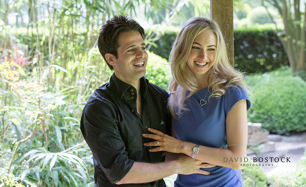 Le manoir engagement shoot close up of couple