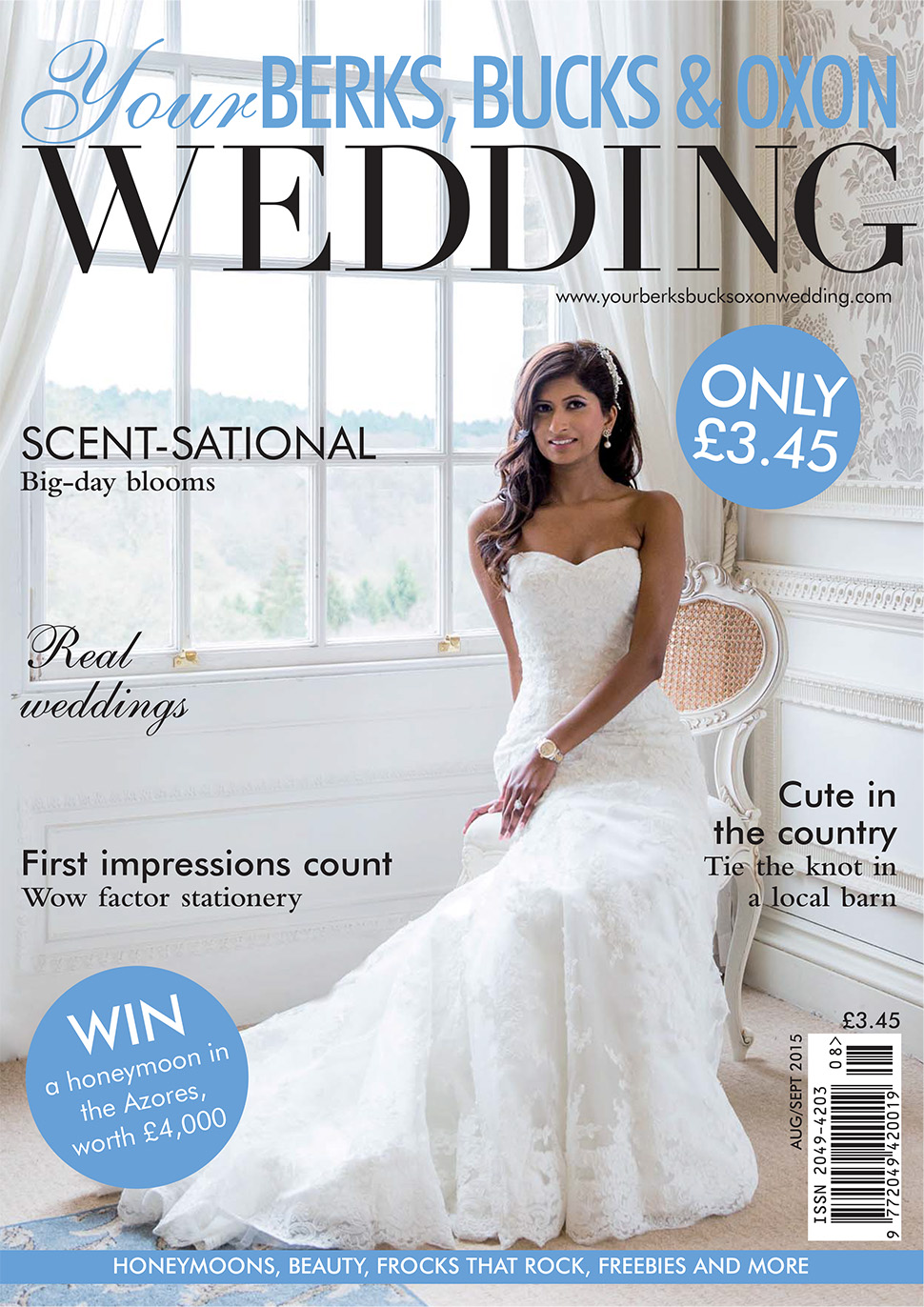 Hedsor House Wedding Magazine Front Cover