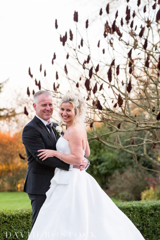 couple by tree