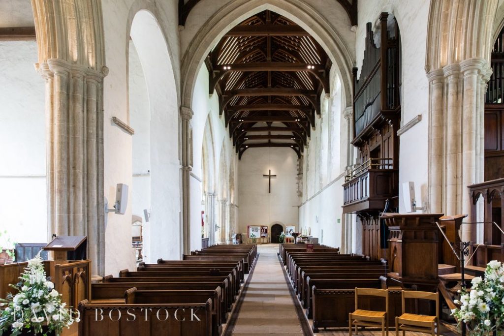 Inside the abbey