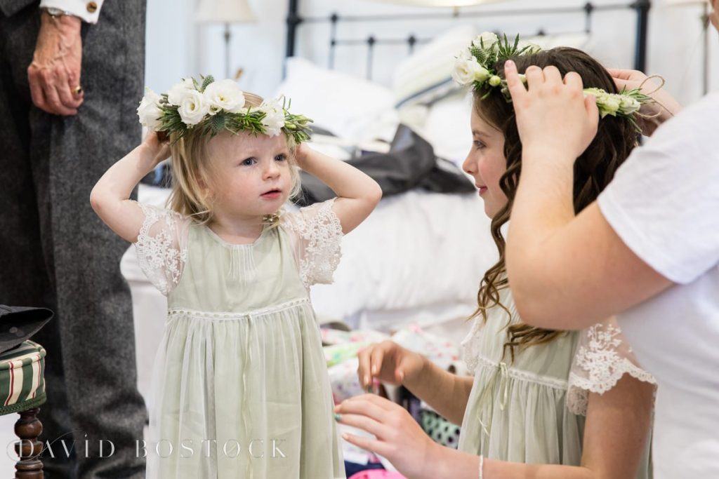 flower girls with head bands