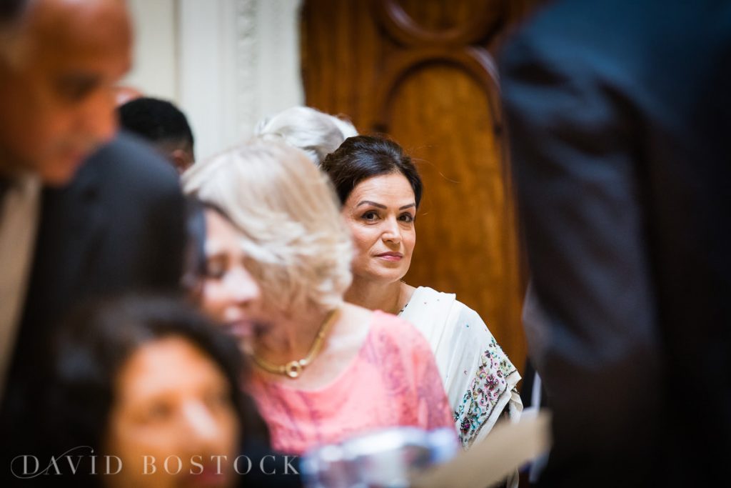 guests sat for ceremony