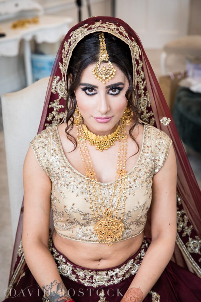 bride getting ready