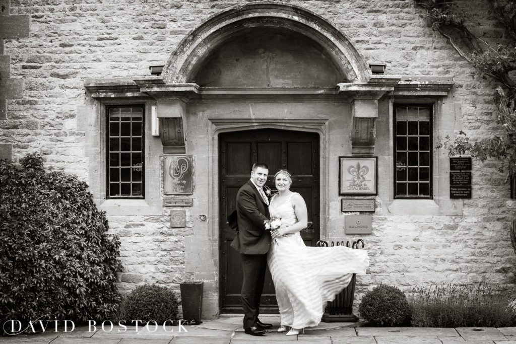 Le Manoir Pre Wedding Shoot by the front door