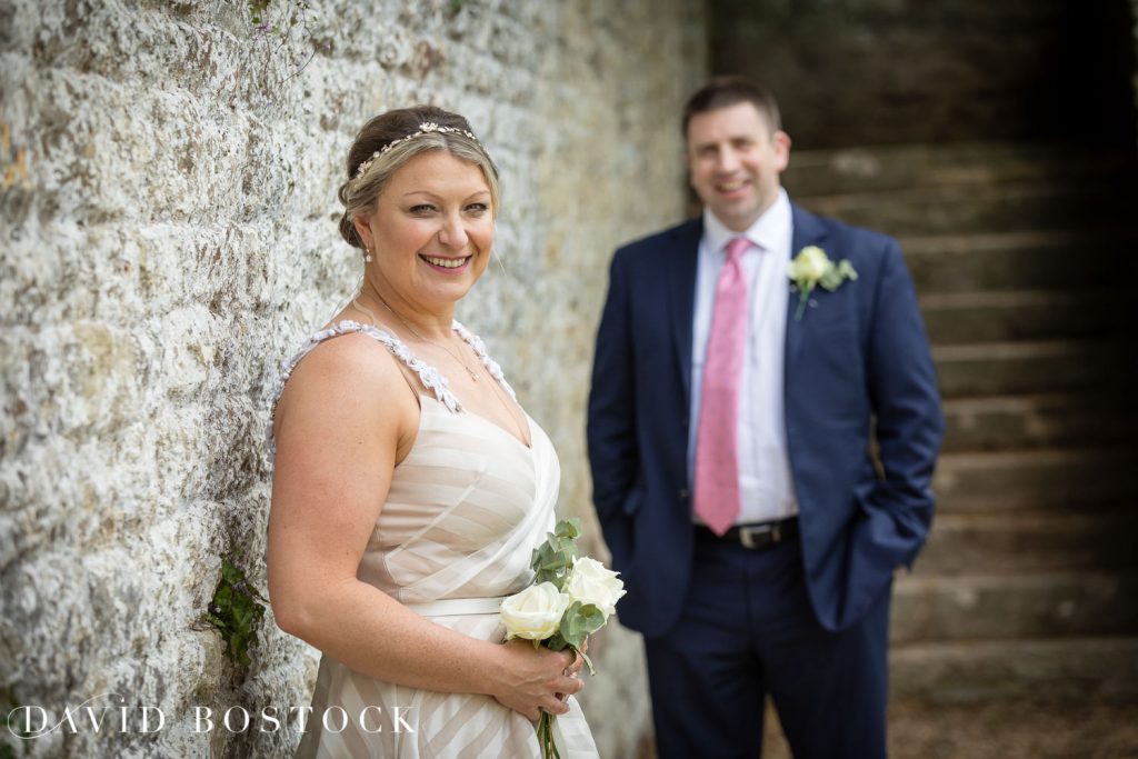 Le Manoir Pre Wedding Shoot by a wall