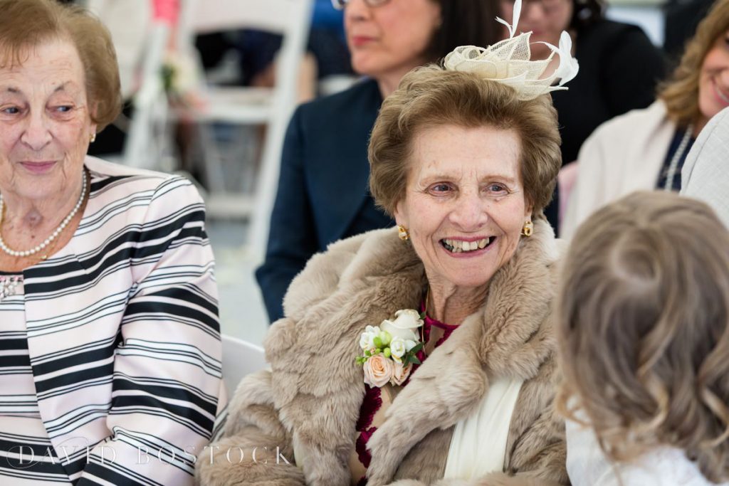 older wedding guests