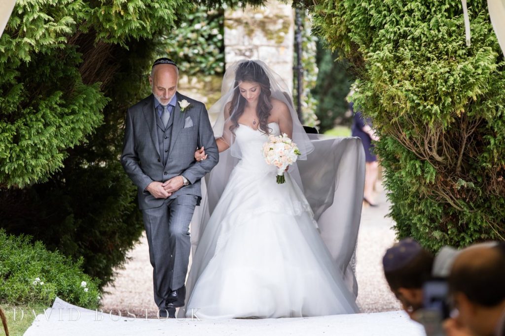 bride entering ceremony 