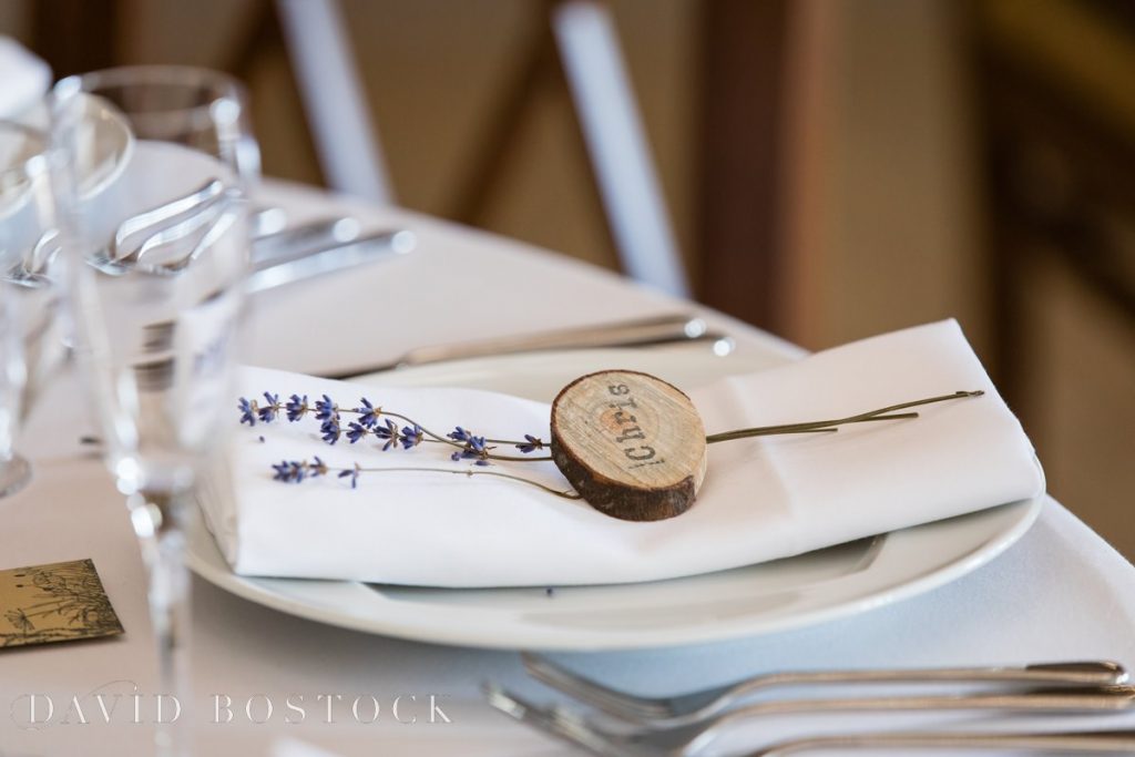 Caswell House Spring Wedding table decorations