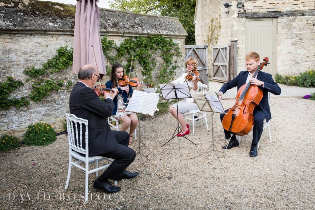 Caswell House Spring Wedding string quartet