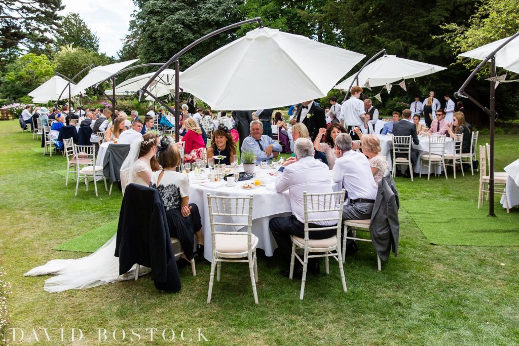 Oxford College Wedding garden party