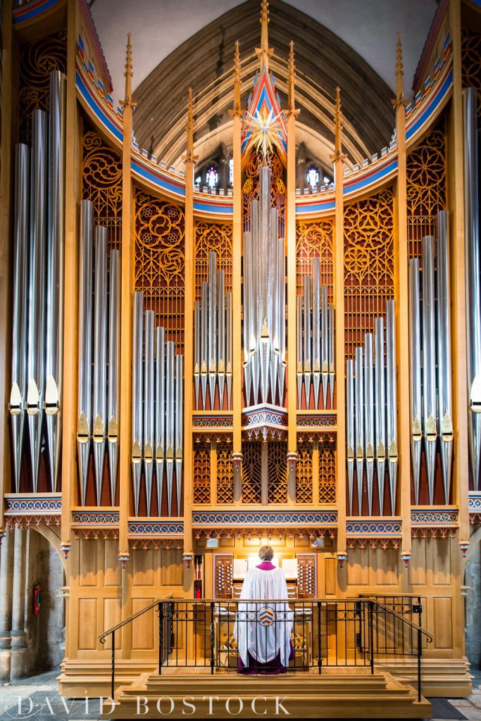 Oxford College Wedding chapel organ