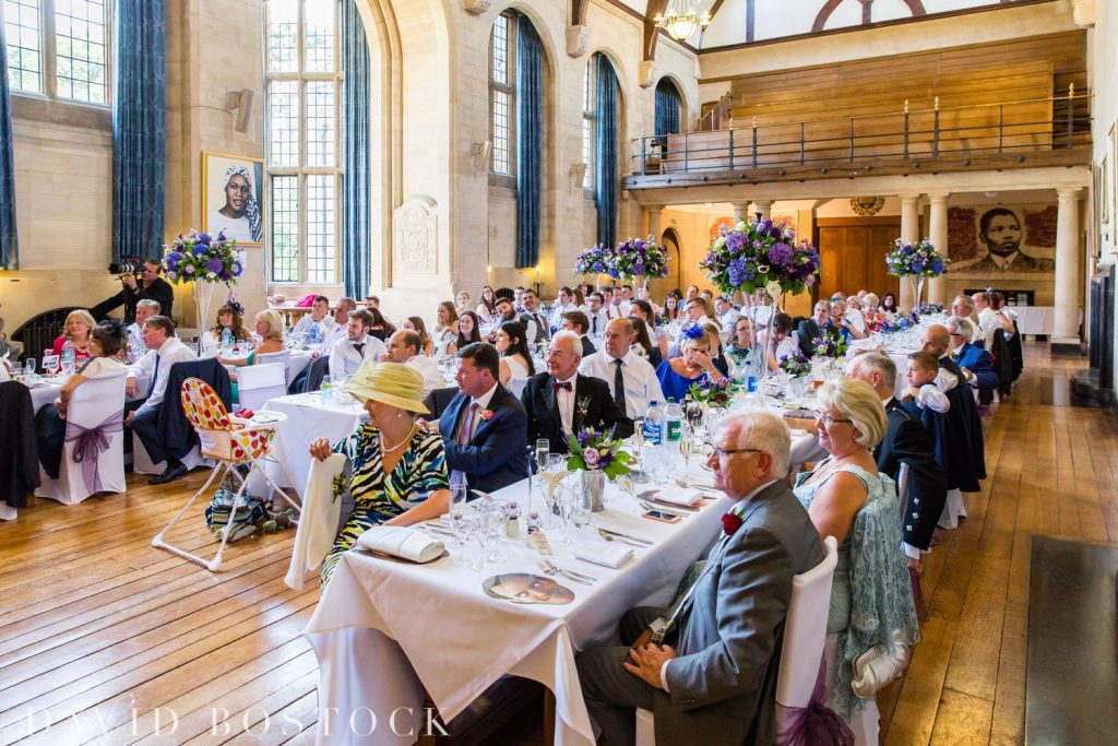 Oxford College Wedding Breakfast