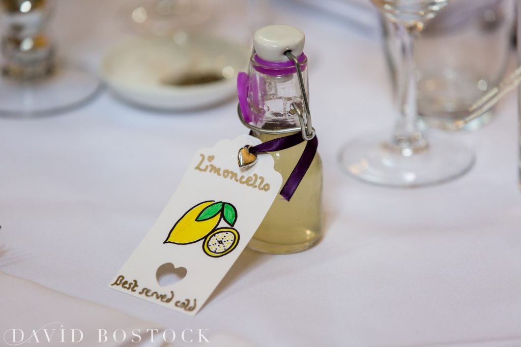 Oxford College Wedding favours