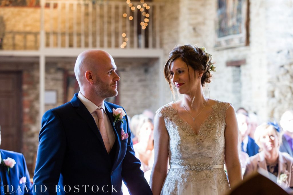 The Great Barn Aynho Wedding Photographs bride and groom 