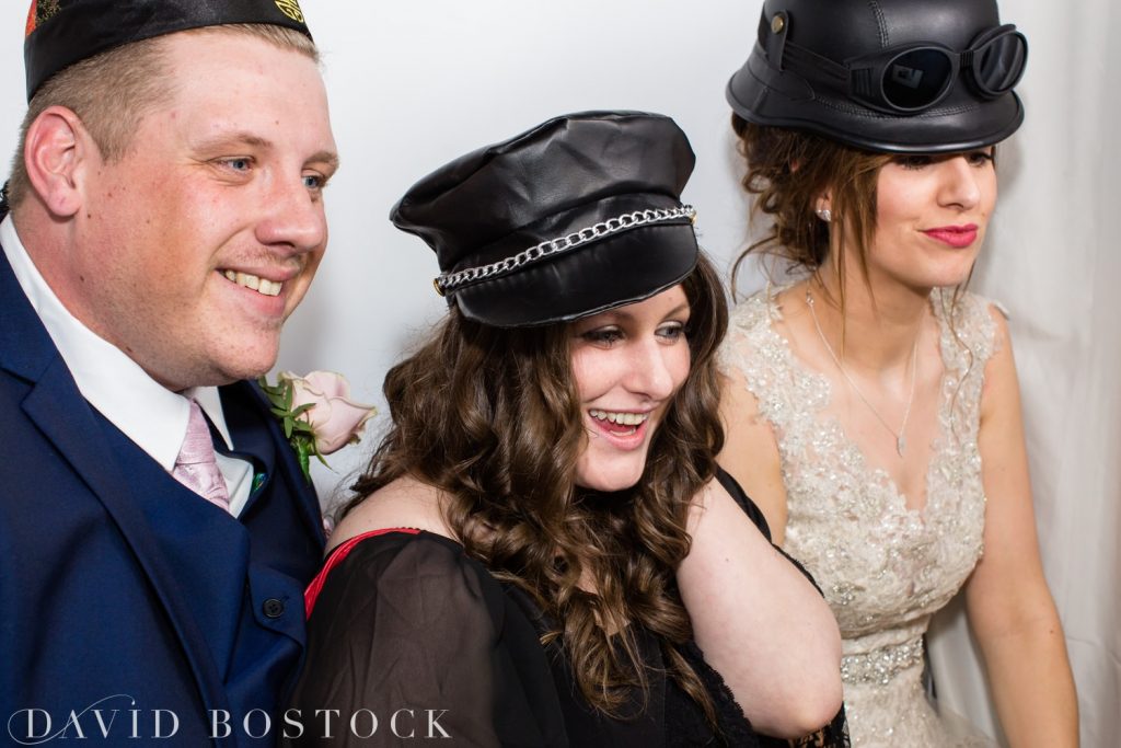 The Great Barn Aynho Wedding Photographs photobooth 