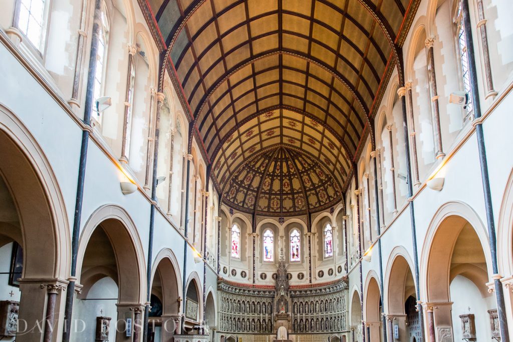 Ashmolean wedding The Oxford Oratory interior