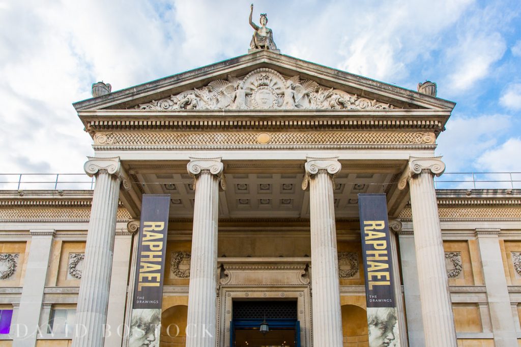Ashmolean wedding entrance