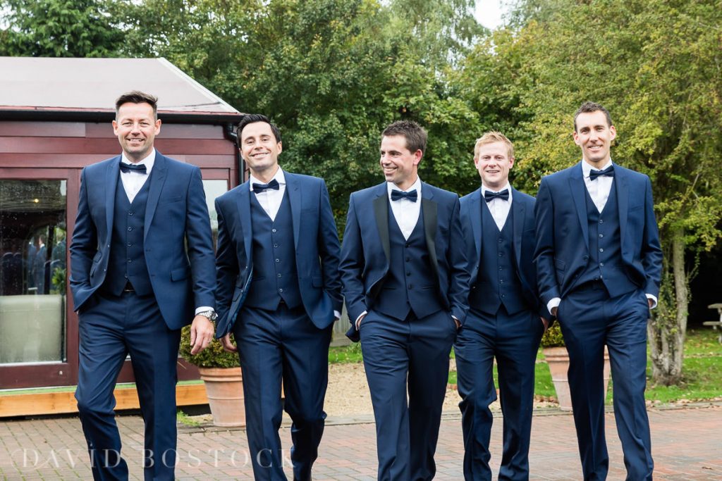 The Crazy Bear groomsmen