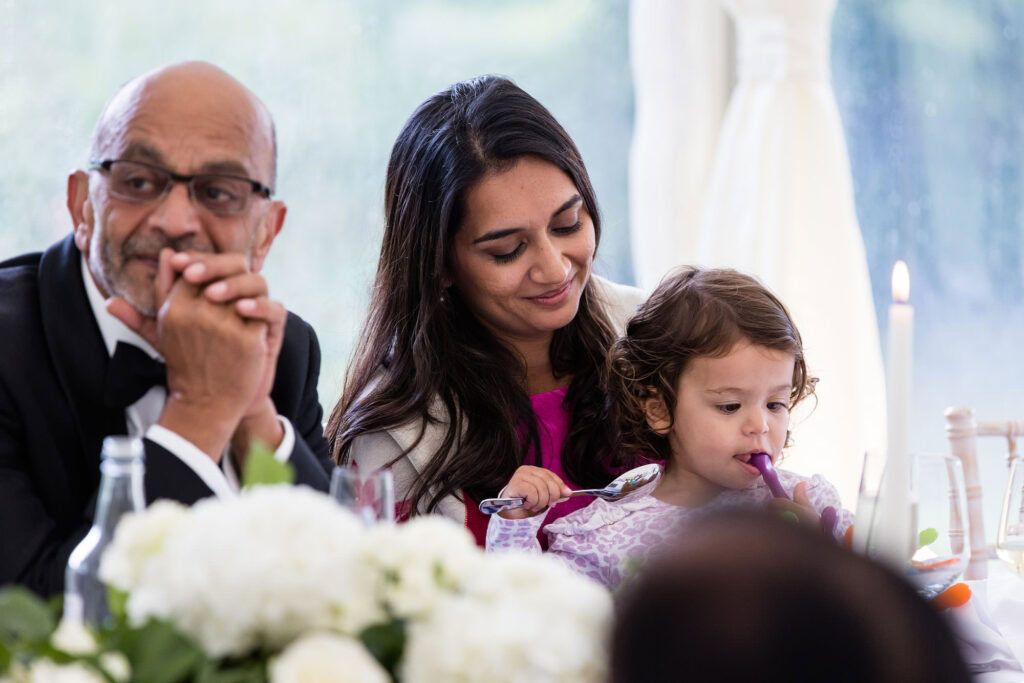 Ardington House wedding photo happy family