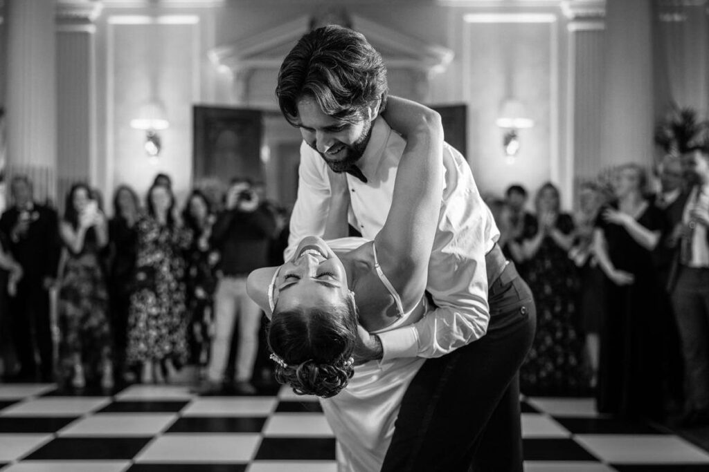 Couple doing their First Dance at Hedsor House