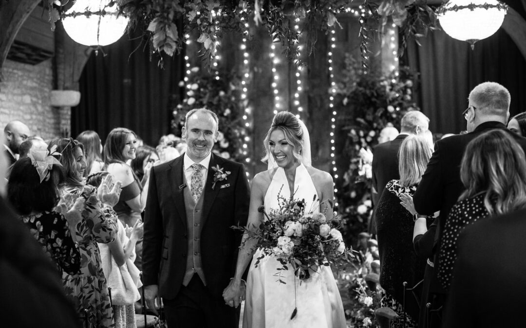 An elegantly rustic autumn wedding at The Tythe Barn in Oxfordshire