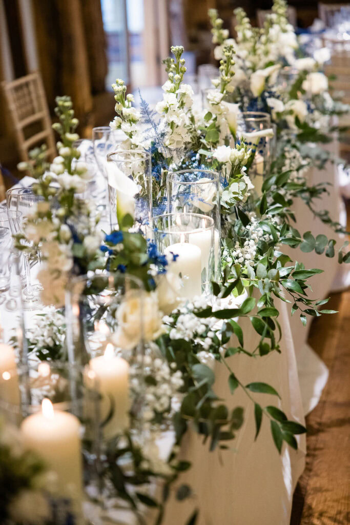 floral display at Micklefield Hall